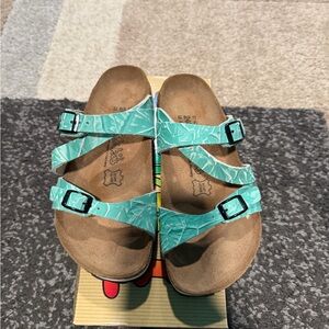 Kids Turquoise Sandals
